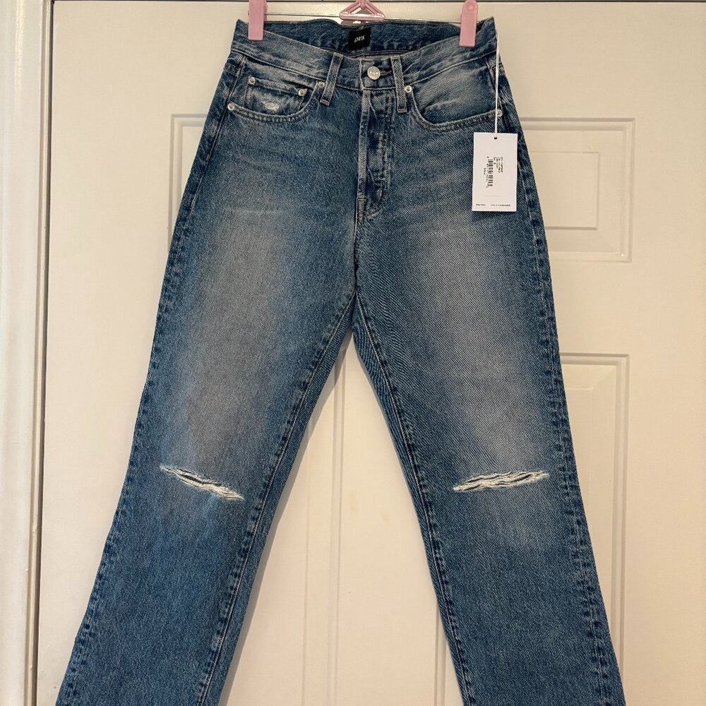 Womens Edwin jeans size 25 high rise NWTags $218 retail #189